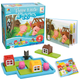 Logic puzzles like Three Little Piggies are excellent ways to build visual-spatial skills and improve logical reasoning.